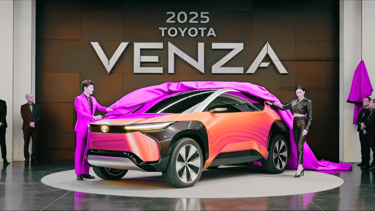 First Look at 2025 Toyota Venza Hybrid SUV With Cutting-Edge Tech and Luxury Comfort