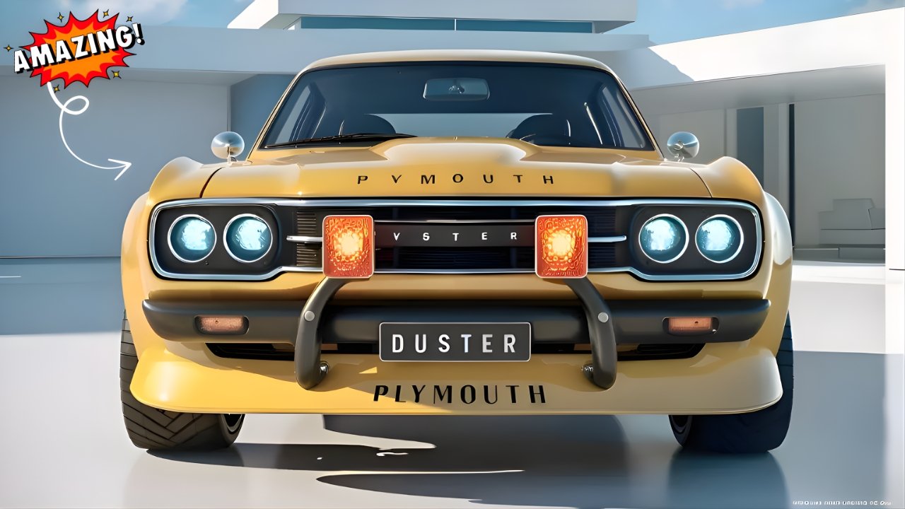 2026 Plymouth Duster Reborn: Classic American Muscle Meets Modern Technology and V8 Power