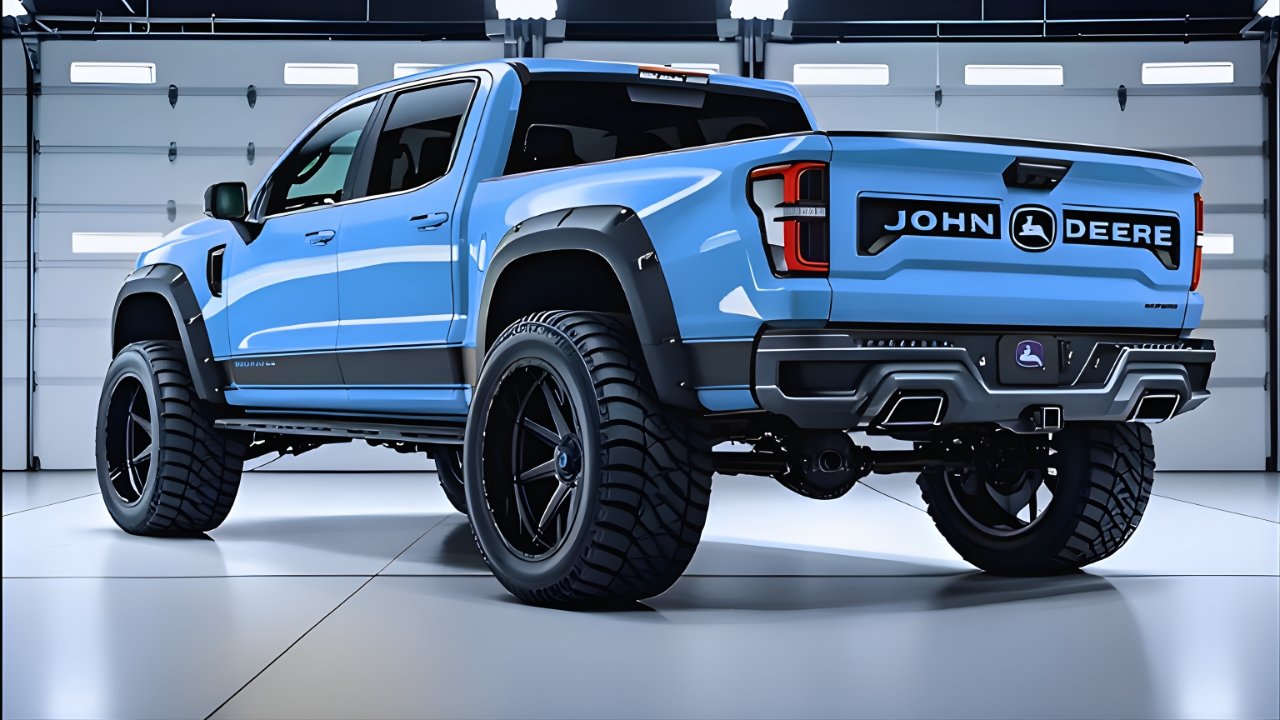 John Deere Pickup Truck 2025 Launch Next-Gen Smart Tech, High Efficiency, Mileage & Price Details Revealed
