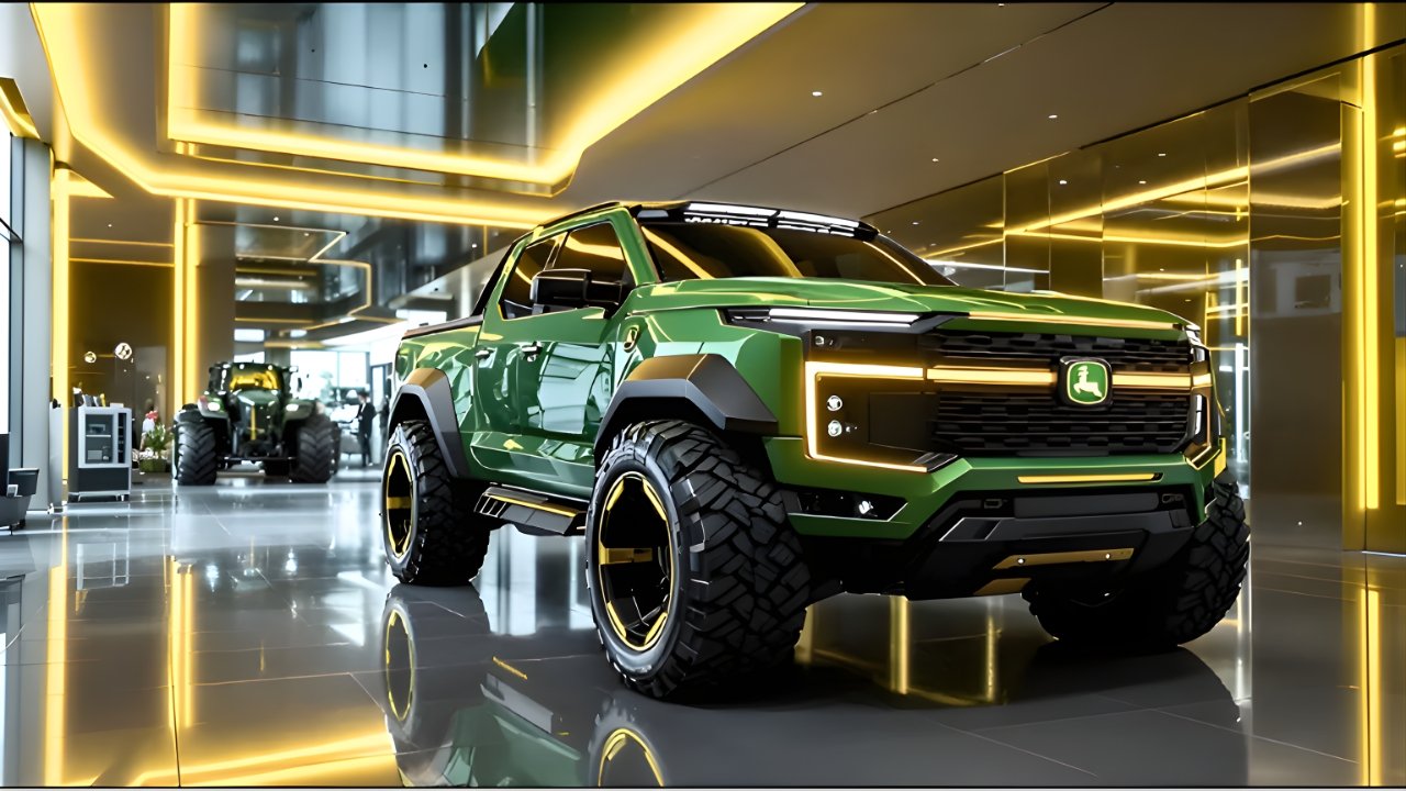 2026 John Deere Pickup Truck Powerful Utility Meets Modern Tech First Look, Engine, Features, Mileage & Price Revealed