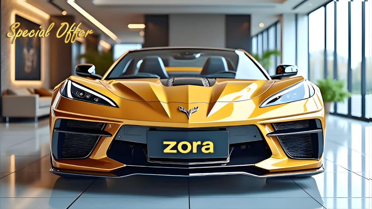 2026 Corvette Zora Convertible Unleashing Supercar Power with Luxury Design First Look, Engine, Features, Mileage & Price