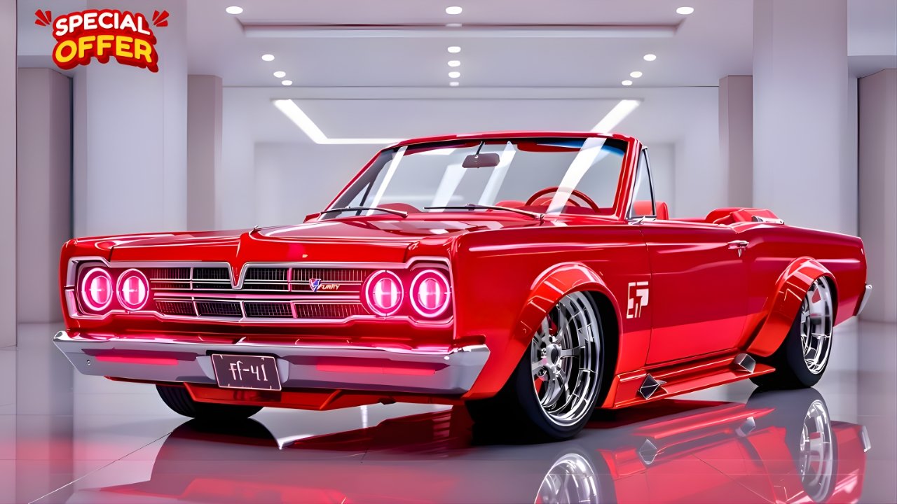 2026 Plymouth Sport Fury Convertible: Legendary Muscle Meets Modern Luxury Full Specs, Features & Performance Review