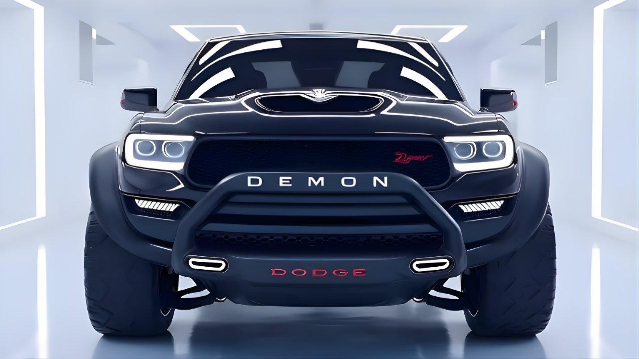 2025 Dodge Demon Pickup: Unleashing Power & Innovation Explore Engine Specs, Smart Tech Features, Price, and Mileage