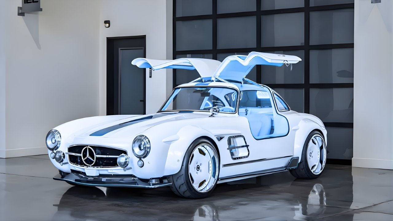 The New Mercedes 300SL Classic Legend Reimagined with Modern Luxury